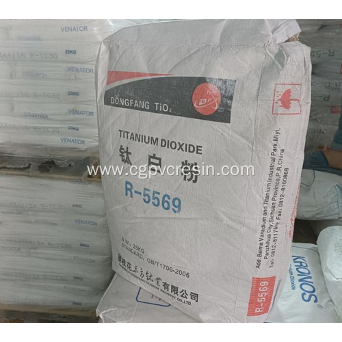 White Pigment 98 Rutile Titanium Dioxide Grade R5566